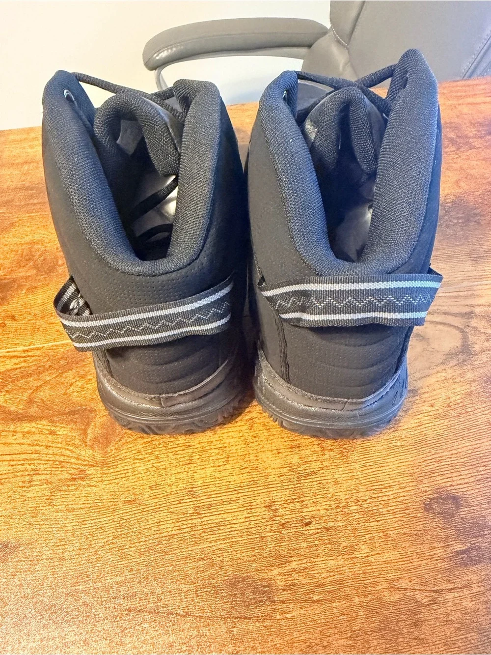 And1 Men's Black High-Top Athletic Shoes